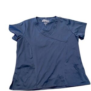 Mini Marilyn Medichic navy blue nurses scrub top size 2X